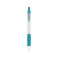 Teal Green with Black Ink Frosted Barrel Pen Thumb