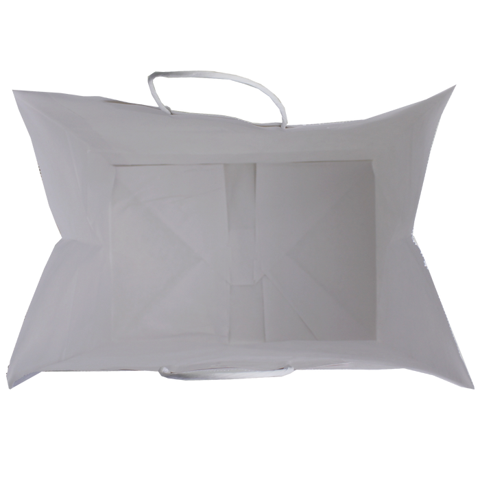  Extra Large White Paper Shopper Bag