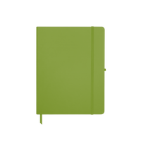 Lime Green Medium Soft Faux Leather Journal Thumb