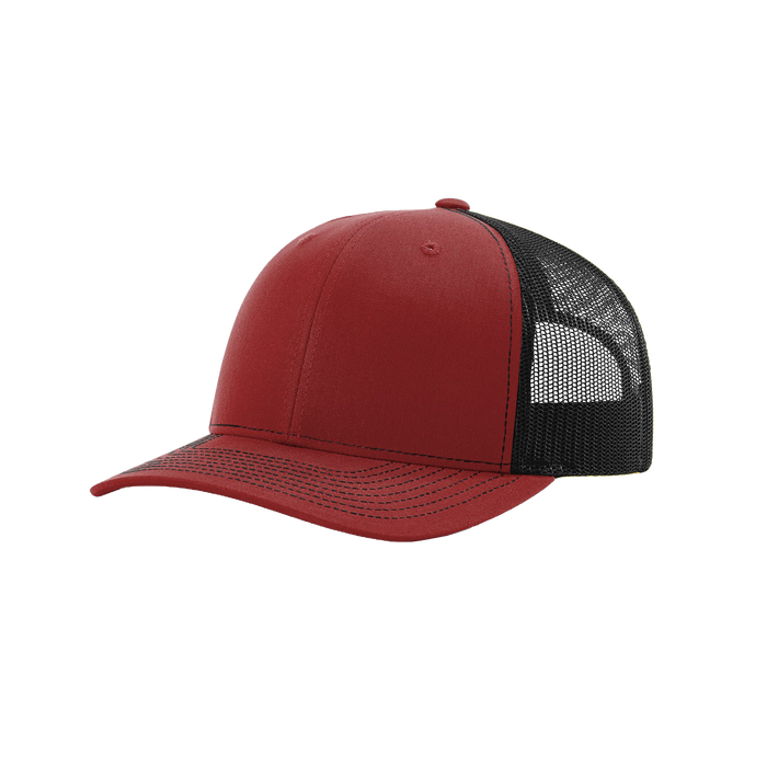 Cardinal/Black Richardson Trucker Snapback Hat