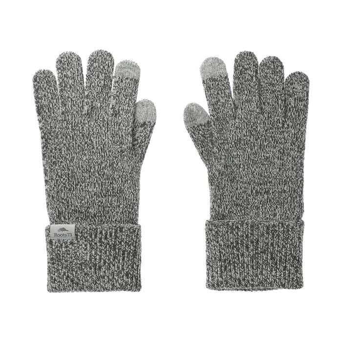 Charcoal Unisex Roots73 Knit Texting Gloves