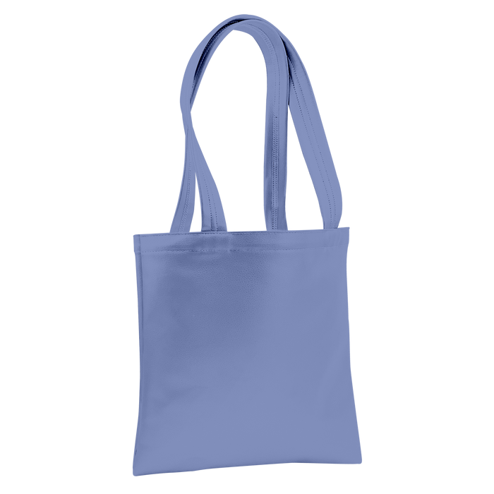 Periwinkle Large Vegan Leather Tote Bag