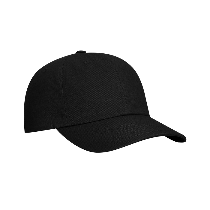 Black Premium Cotton Dad Hat