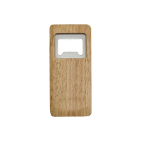 Bamboo Rectangular Bamboo Bottle Opener Thumb