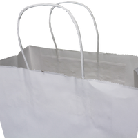  Small White Paper Shopper Bag Thumb