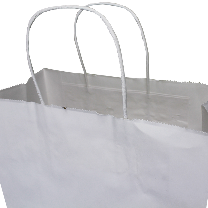  Small White Paper Shopper Bag