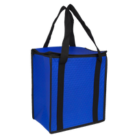 Royal Blue Square Top Insulated Tote Thumb