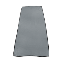 Grey Large Microfiber Golf Towel Thumb