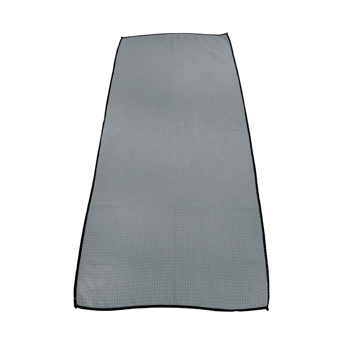 Grey Large Microfiber Golf Towel