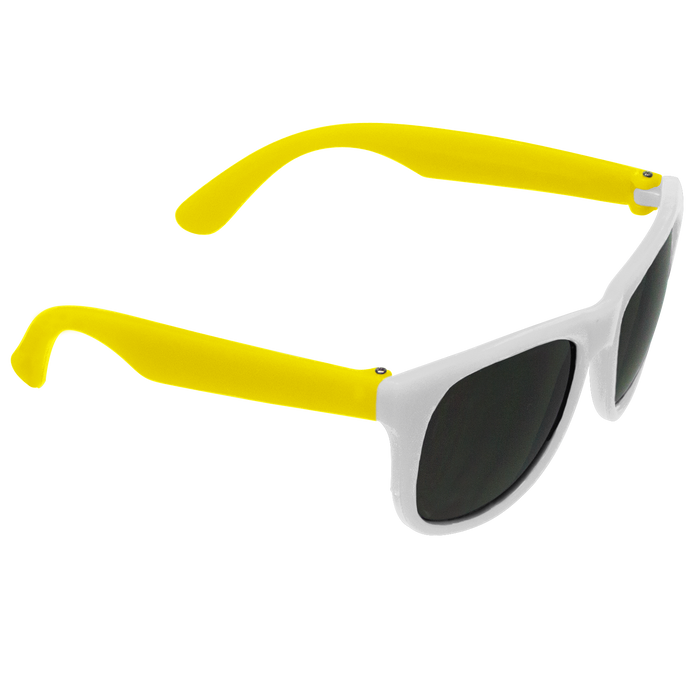 White/Yellow Value Sunglasses