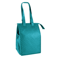 Teal Snack Pack Insulated Cooler Tote Thumb