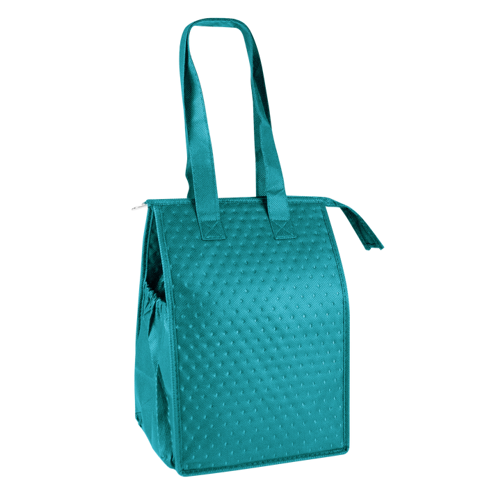 Teal Snack Pack Insulated Cooler Tote