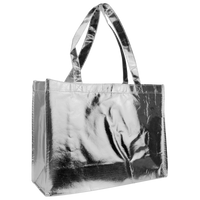 Metallic Silver DISCONTINUED-Metallic Convention Tote Thumb