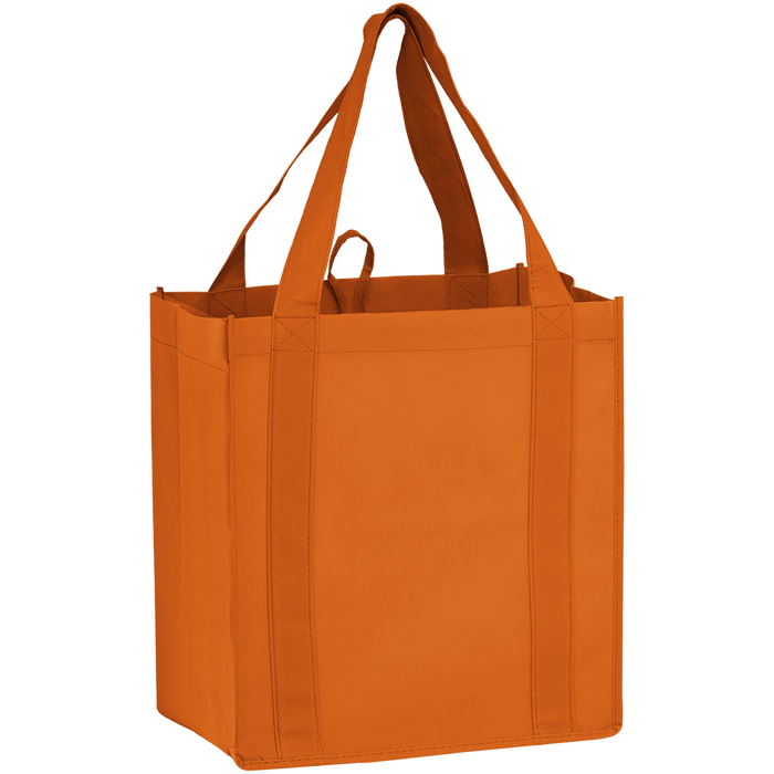 Orange Little Storm Grocery Bag