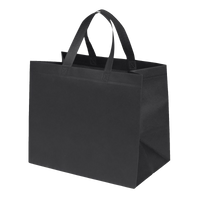 Black Medium USA Made Sonic-Weld Tote Thumb