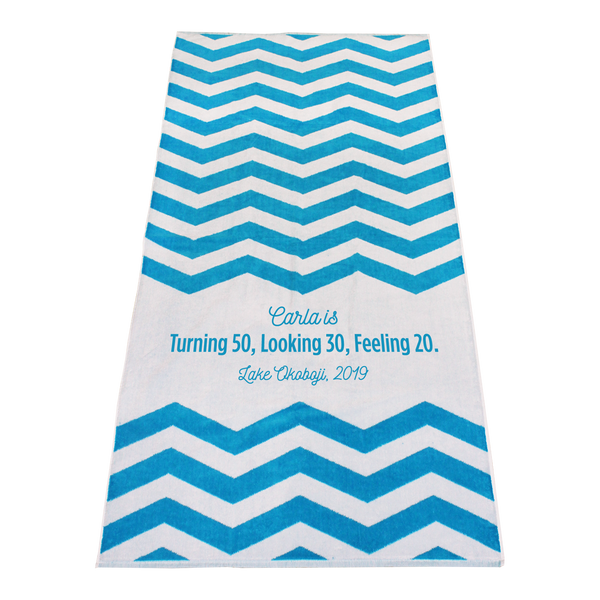 imprinted beach towels,  striped beach towels, 