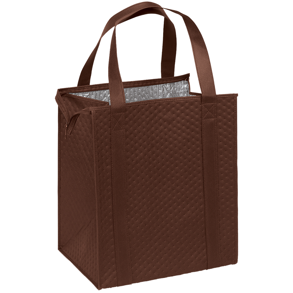 Brown College Tote Bag (Water Repellent)