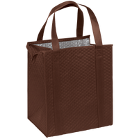 Brown Large Insulated Tote Thumb