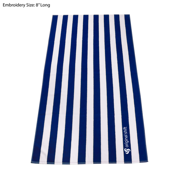 striped beach towels,  embroidery,  best selling towels, 