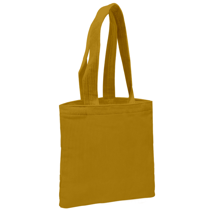 Spiced Rum Large Corduroy Tote Bag