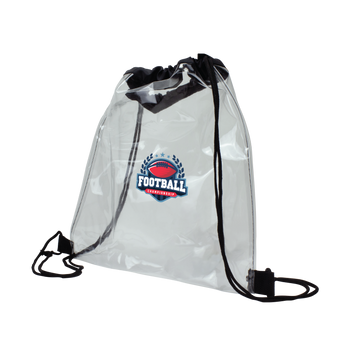 Clear Spectator Drawstring Backpack