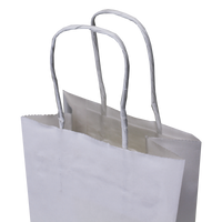  Mini White Paper Shopper Bag Thumb