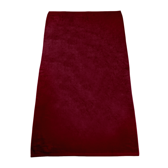 Maroon Classic Color Beach Towel