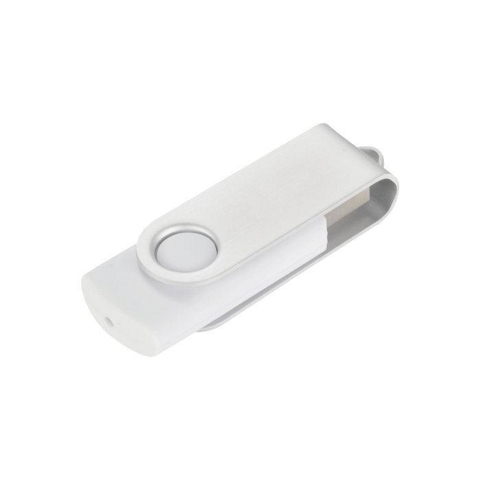 White 4GB USB Flash Drive 