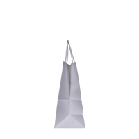  Extra Small White Paper Shopper Bag Thumb