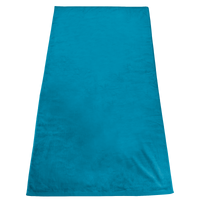 Turquoise Gypsea Color Beach Towel Thumb