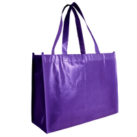 Purple Laminated Convention Tote Thumb