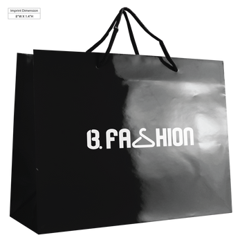 matte & glossy shoppers,  paper bags, 