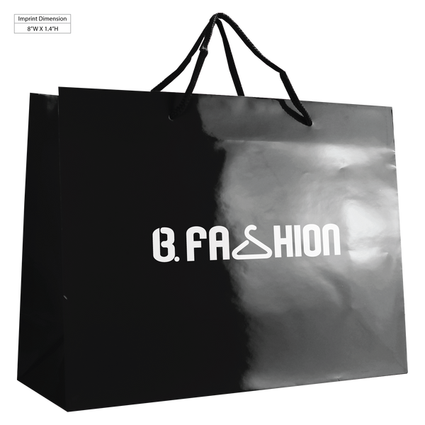 matte & glossy shoppers,  paper bags, 