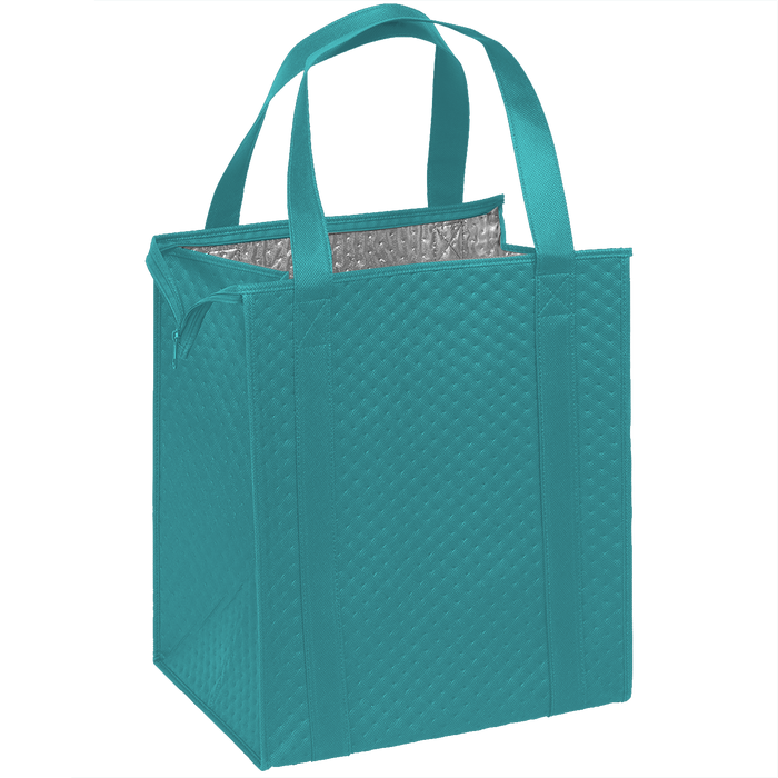 Teal Large Insulated Tote