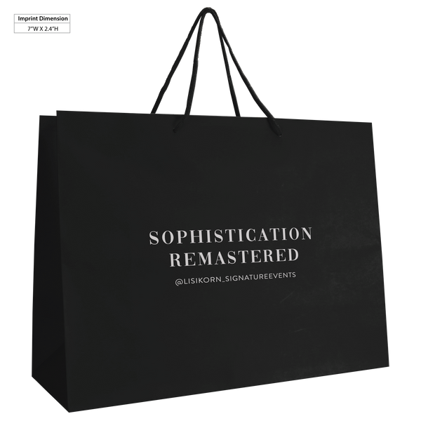 matte & glossy shoppers,  paper bags,  breast cancer awareness bags, 