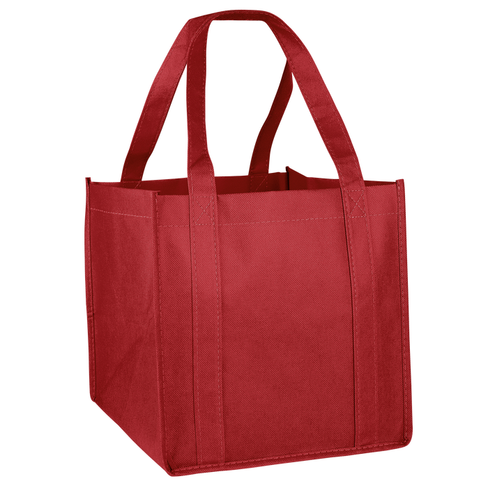 Red Cube Grocery Tote