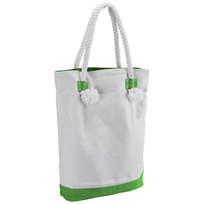 Lime Green DISCONTINUED-Catamaran Canvas Tote