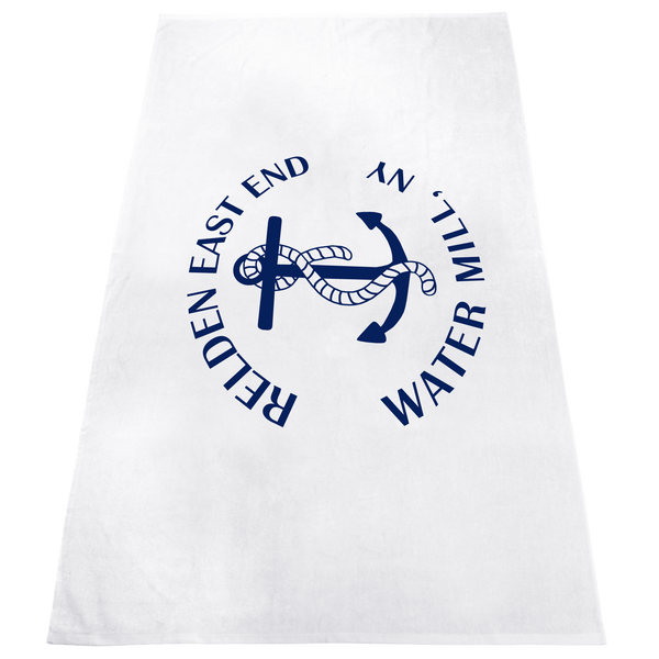 imprinted beach towels,  embroidered beach towels,  white beach towels, 