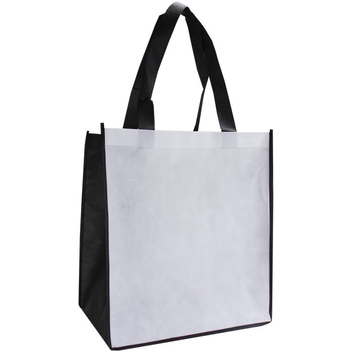 White Full Color Big Tex Grocery Bag