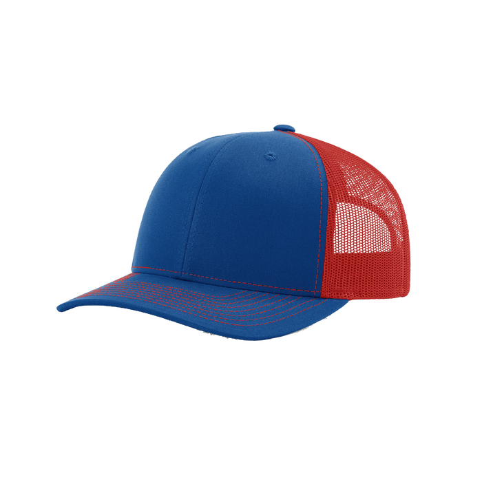 Royal/Red Richardson Trucker Snapback Hat