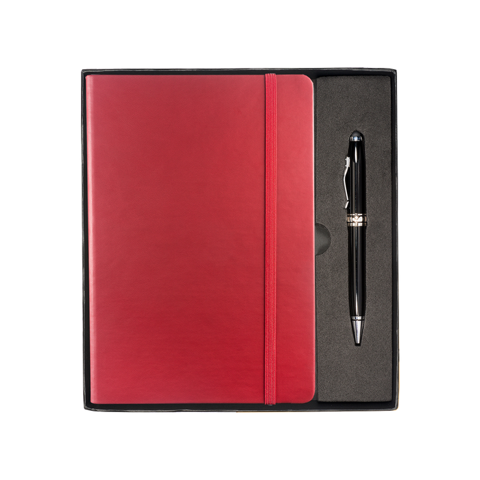 Red Tuscany™ Journal and Stylus Pen Gift Set