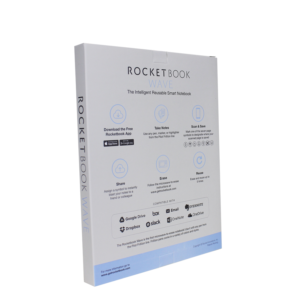  Rocketbook Wave - Libreta inteligente : Productos de