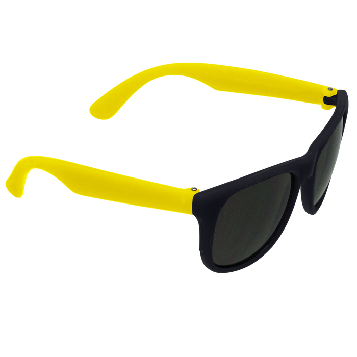 Black/Yellow Value Sunglasses