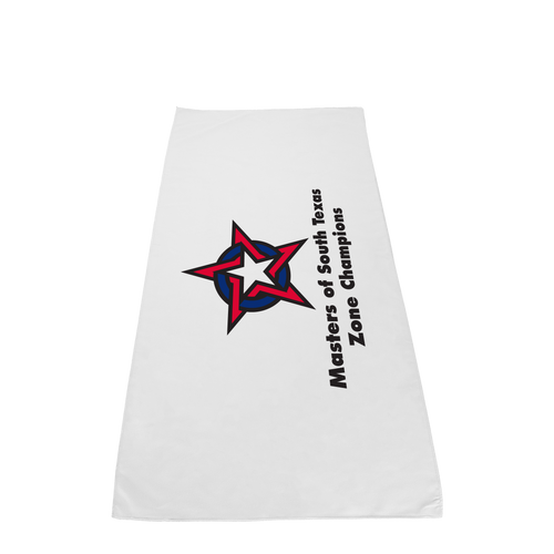 Masters of South Texas / Microfiber White Fitness Towel / Fitness ...