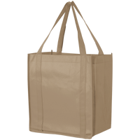 Light Khaki Thrifty Grocery Tote Thumb