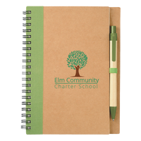  Eco-Friendly Spiral Notebook with Pen Thumb