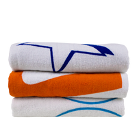  Value Line White Beach Towel Thumb