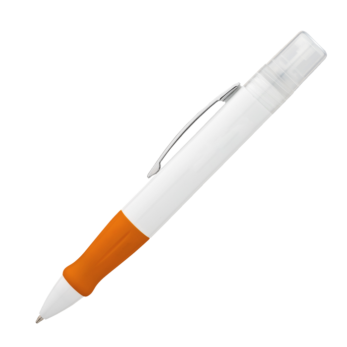Orange Mist Refillable Sanitizer Ballpoint Pen