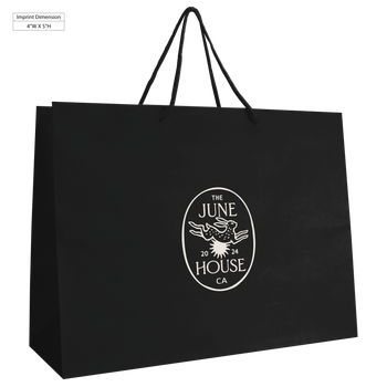 breast cancer awareness bags,  matte & glossy shoppers,  paper bags, 