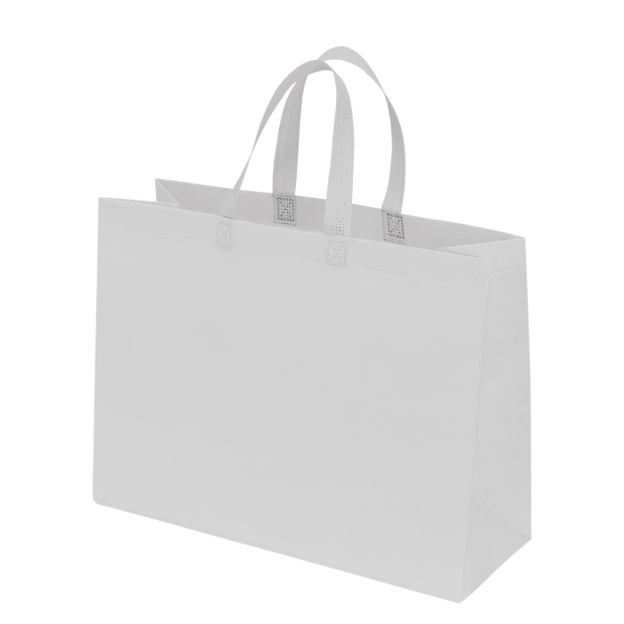 White Large USA Made Sonic-Weld Tote